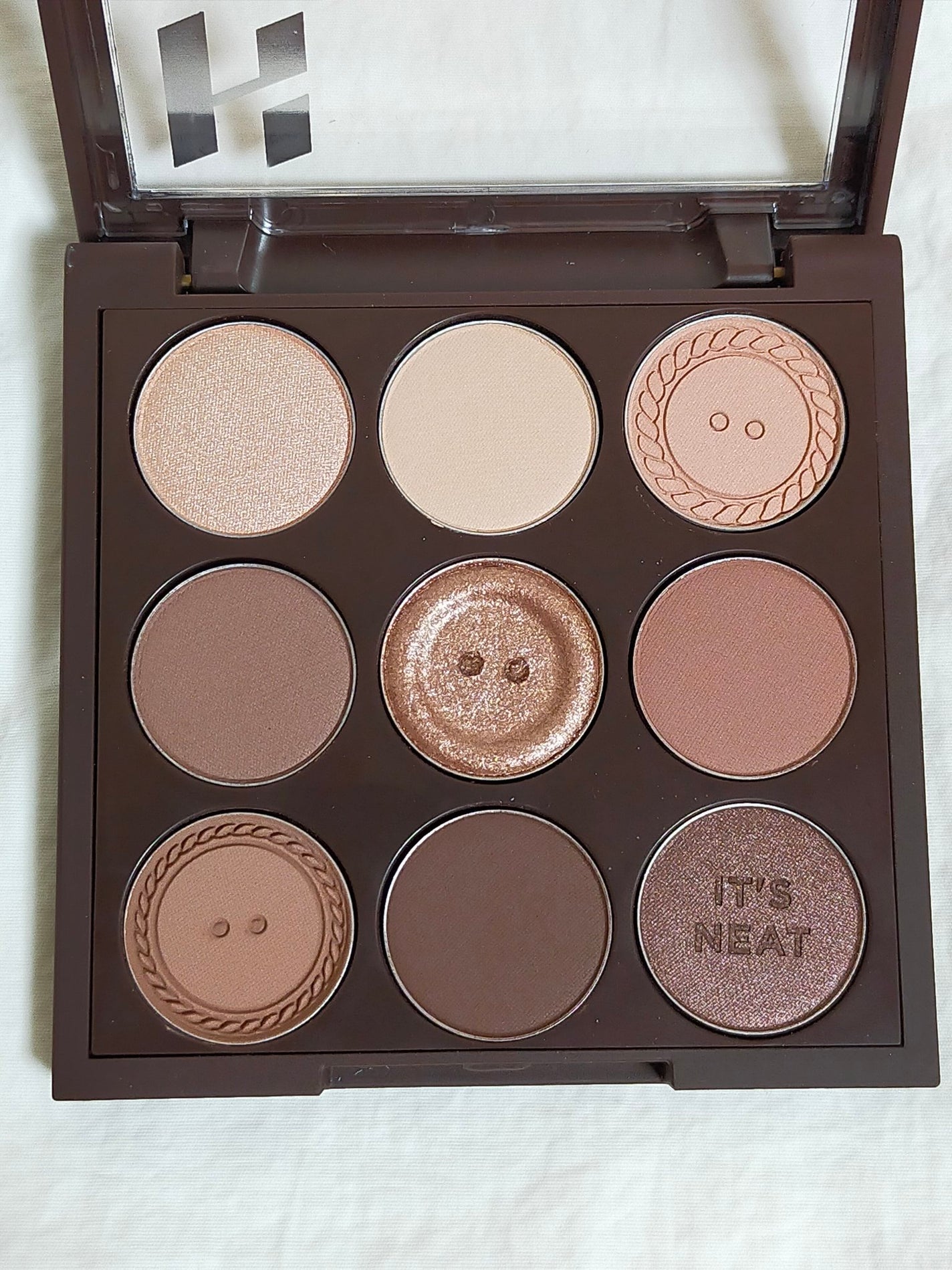 マイフェイブムードアイパレット 9カラー/HOLIKA HOLIKA/アイシャドウパレットを使ったクチコミ(3枚目)