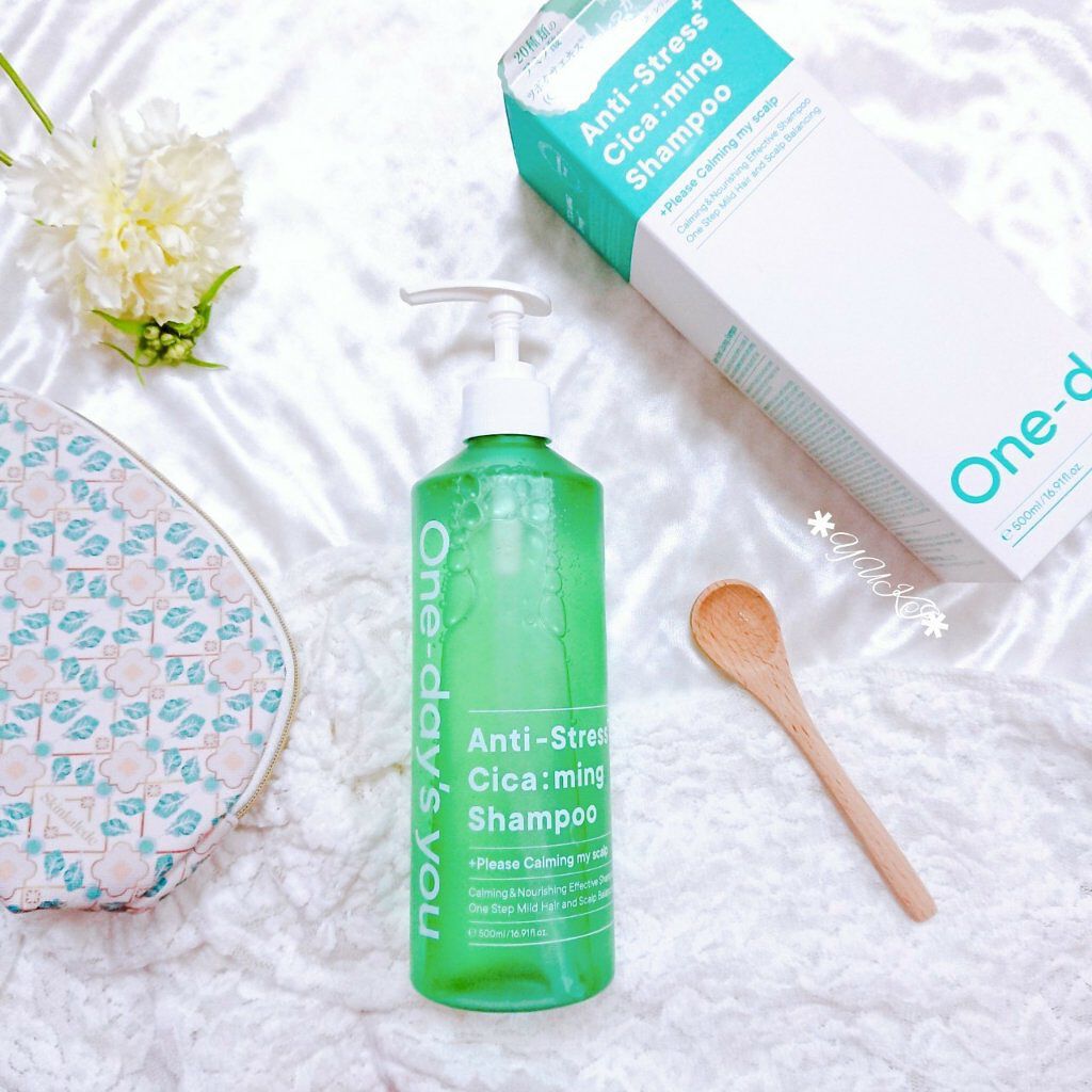 アンチストレスシカーミングシャンプー/One-day's you/市販シャンプーを使ったクチコミ（1枚目）