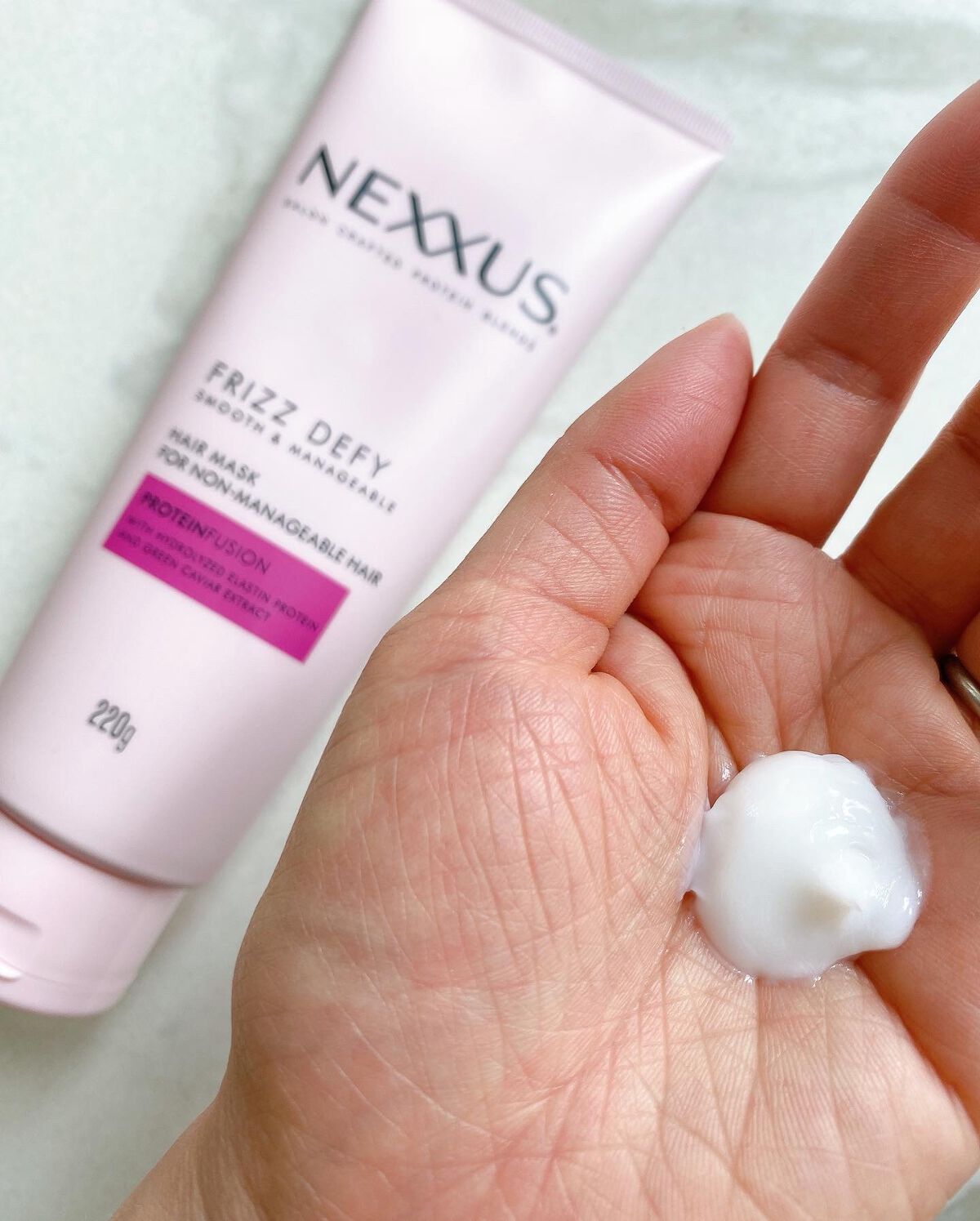 ネクサス スムースアンドマネージャブル 洗い流さないトリートメントオイル/NEXXUS(ネクサス)/ヘアオイルを使ったクチコミ(3枚目)