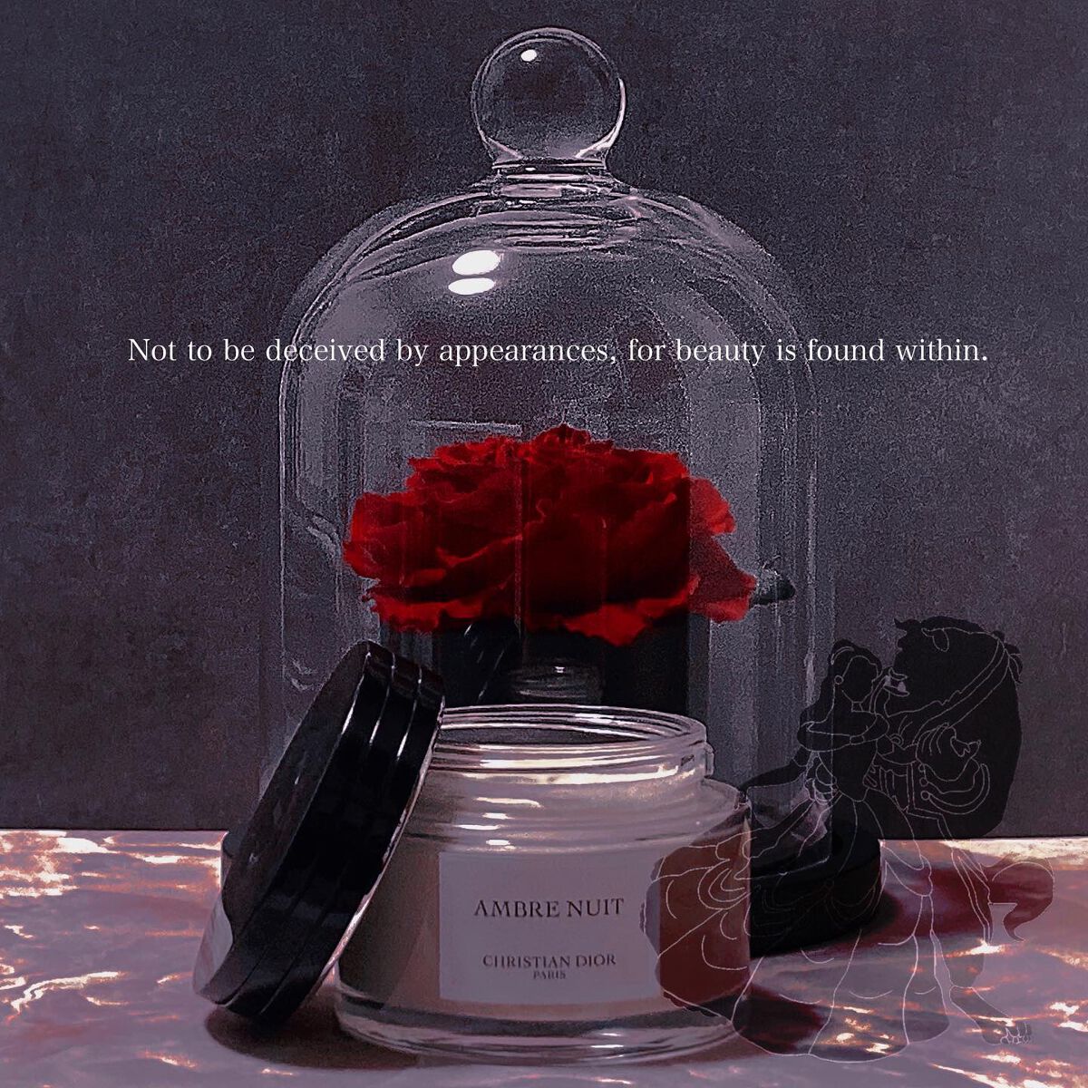 【旧】メゾン クリスチャン ディオール アンブル ニュイ ボディ クリーム/Dior/ボディクリームを使ったクチコミ(1枚目)