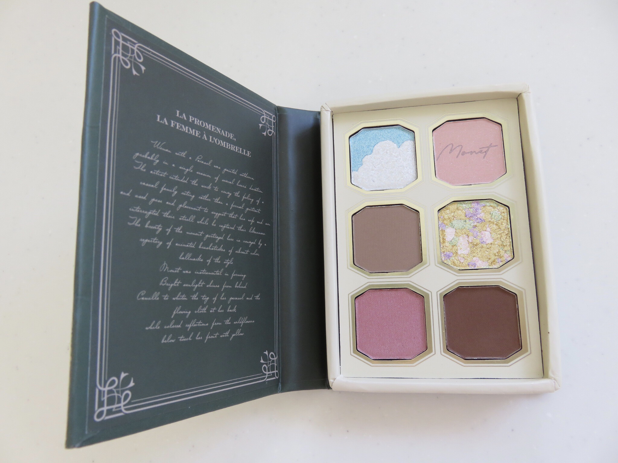 絵画アイシャドウパレット 04 日傘の女/MilleFée/アイシャドウパレットを使ったクチコミ（3枚目）