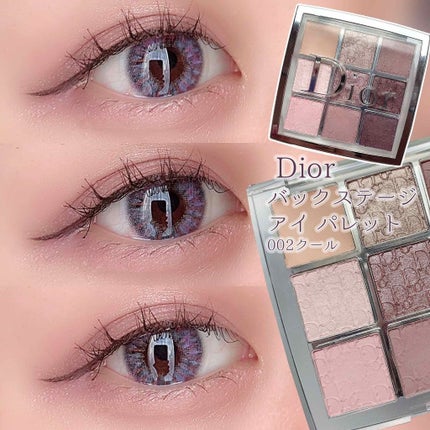 廃盤 Diorバックステージアイパレット002クール ディオール バックステージ アイ パレット 002 クール / Dior