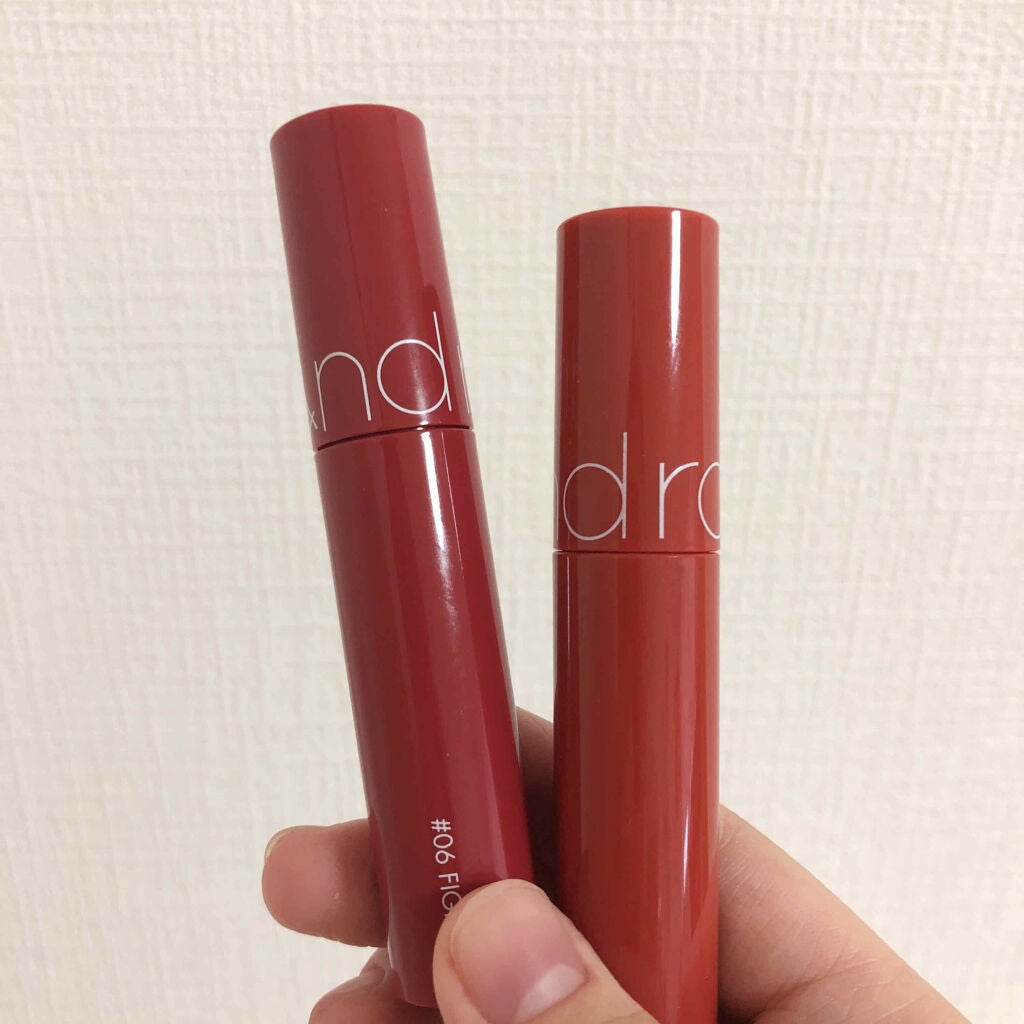 ジューシーラスティングティント/rom&nd/リップティントを使ったクチコミ(1枚目)