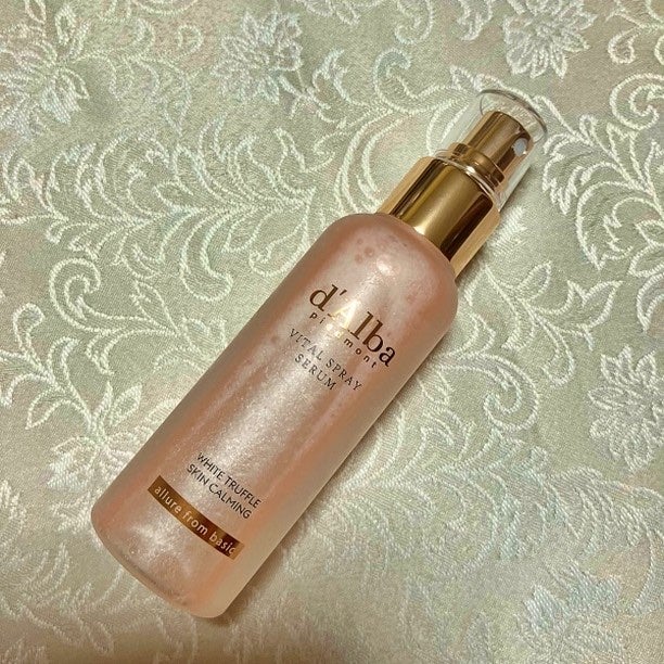 ダルバ ホワイトトリュフバイタルスプレーセラム/ダルバ/ミスト状化粧水を使ったクチコミ(4枚目)