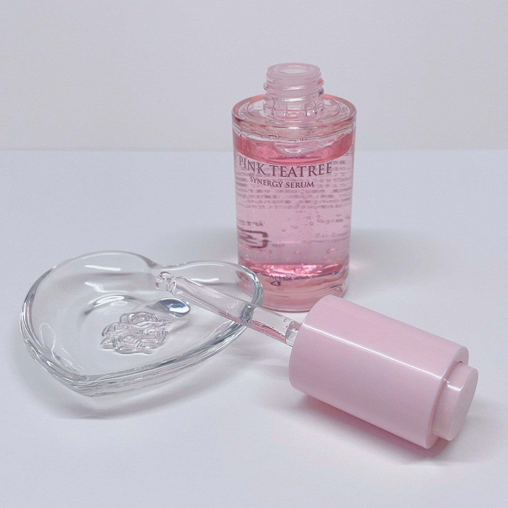 ピンクティーツリーシナジーセラム/APLIN/美容液を使ったクチコミ（2枚目）