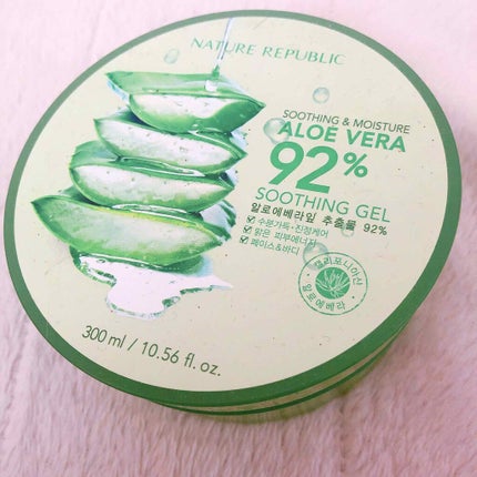 マイルド&モイスチャーアロエジェル/ネイチャーリパブリック/ボディローションを使ったクチコミ(1枚目)