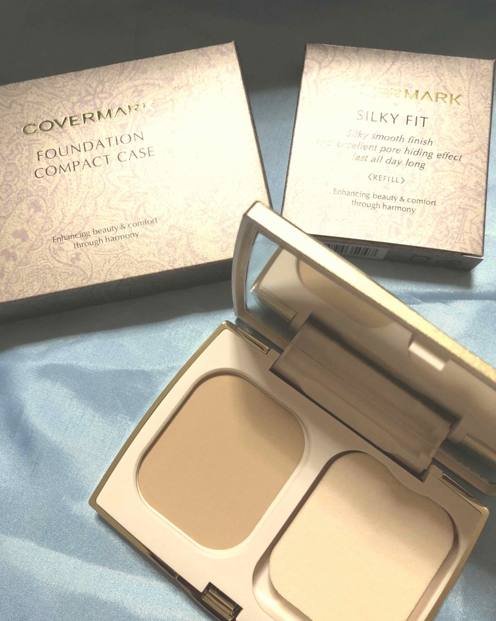 シルキー フィット/COVERMARK/パウダーファンデーションを使ったクチコミ(1枚目)