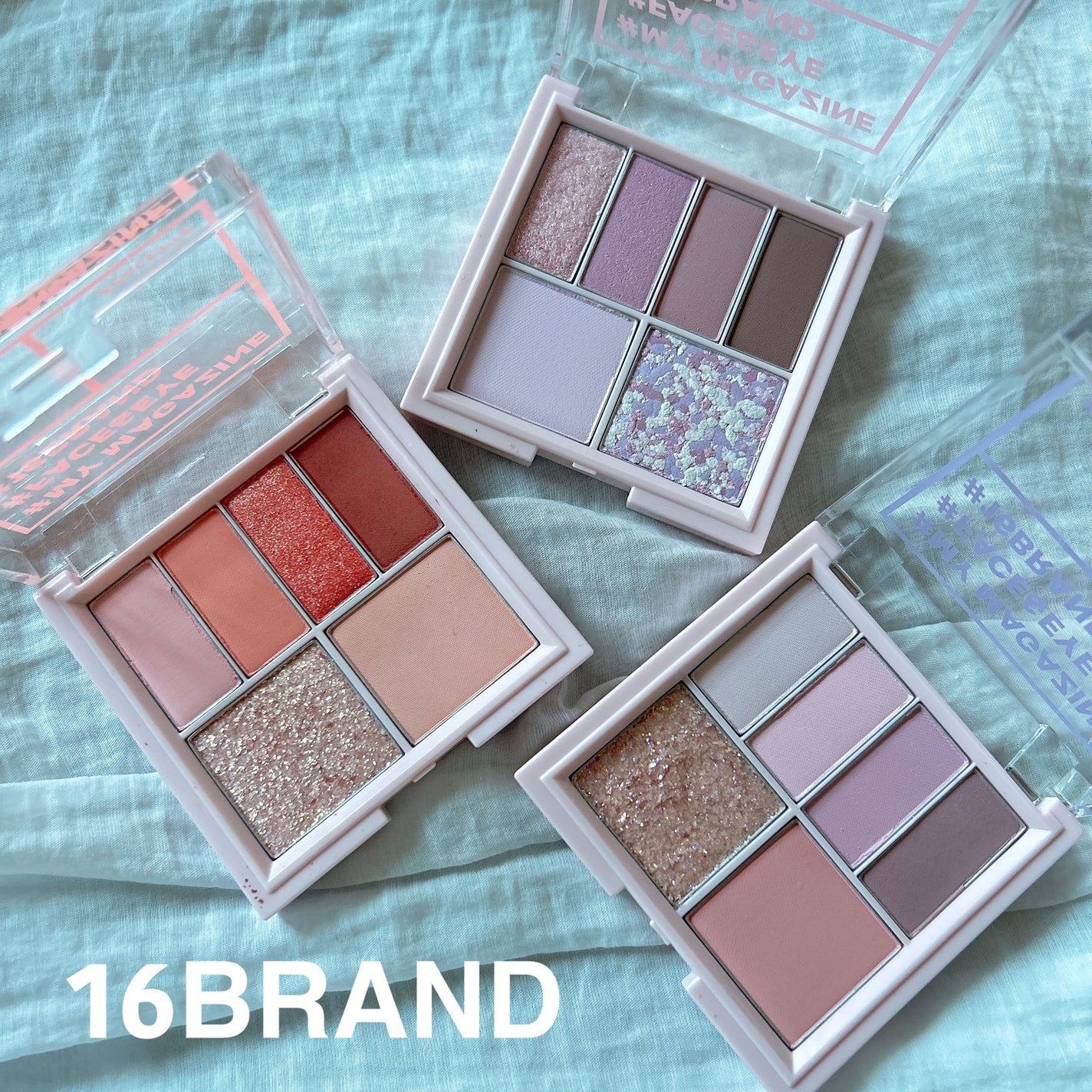 16 MY MAGAZINE/16BRAND/アイシャドウパレットを使ったクチコミ(1枚目)