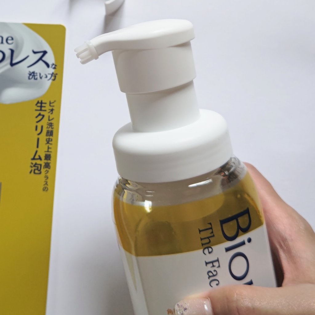 ビオレ ザフェイス 泡洗顔料 スムースクリア/ビオレ/泡洗顔を使ったクチコミ(4枚目)