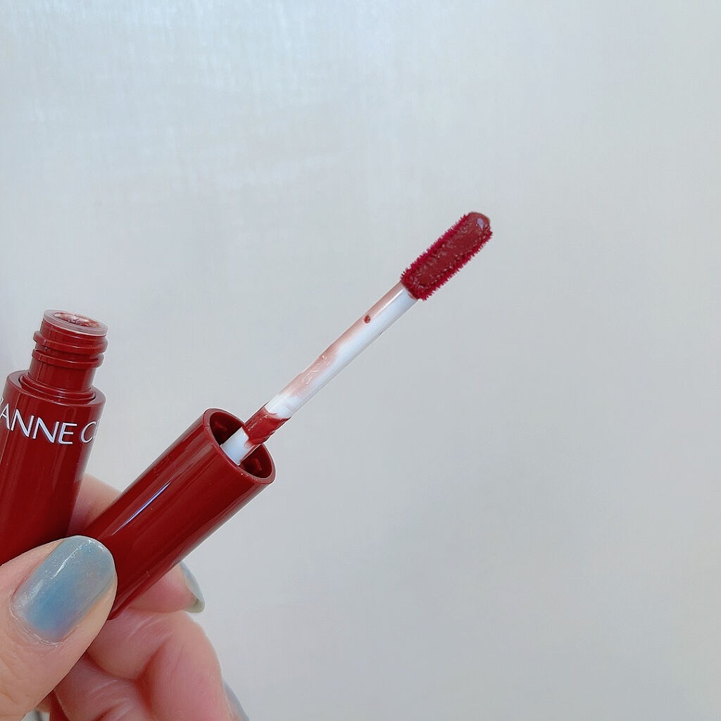 ウォータリーティントリップ 07 ビターレッド/CEZANNE/リップティントを使ったクチコミ（3枚目）