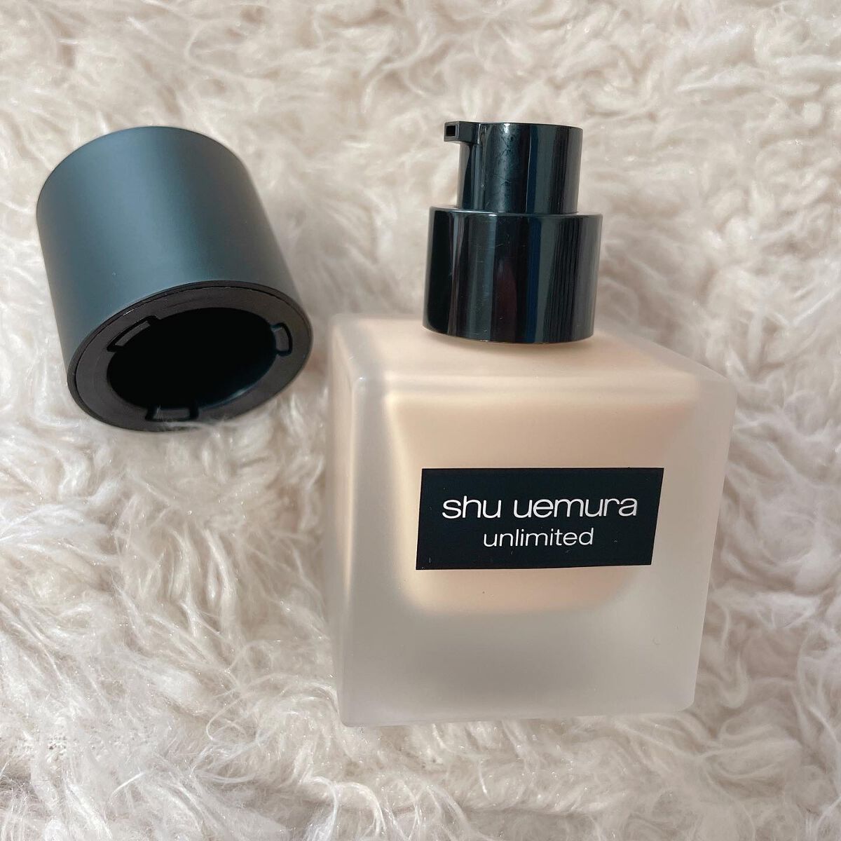 (旧)アンリミテッド ラスティング フルイド/shu uemura/リキッドファンデーションを使ったクチコミ(2枚目)