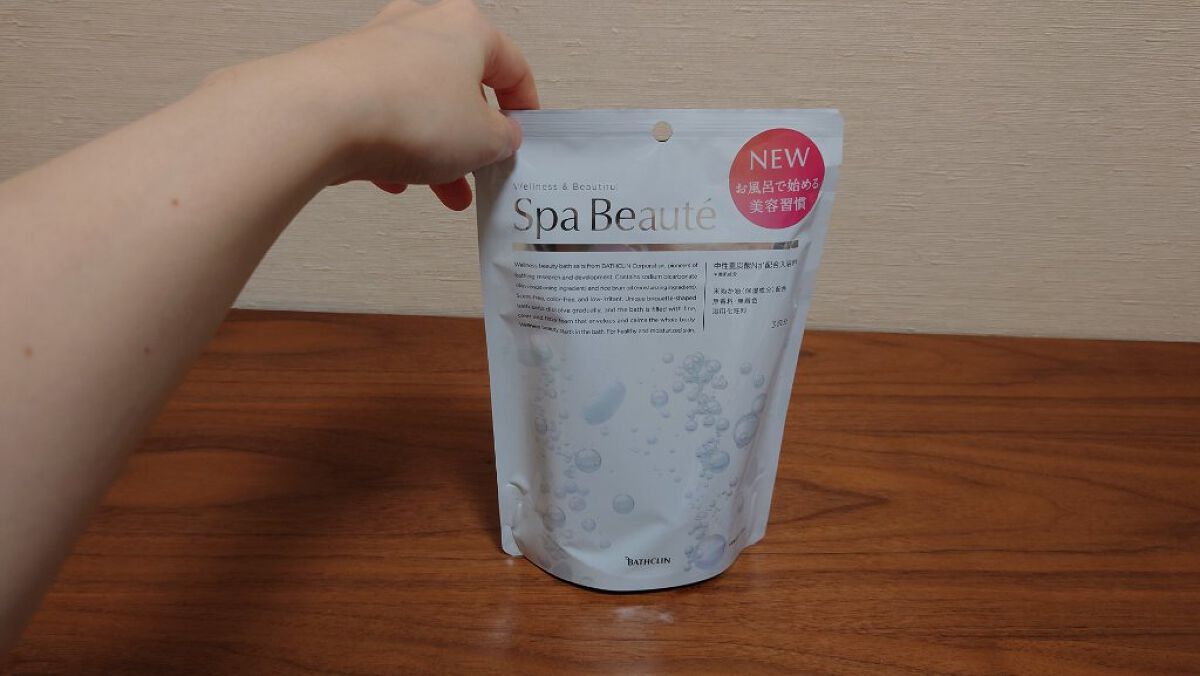 spa beaute/バスクリン/炭酸系入浴剤を使ったクチコミ（1枚目）