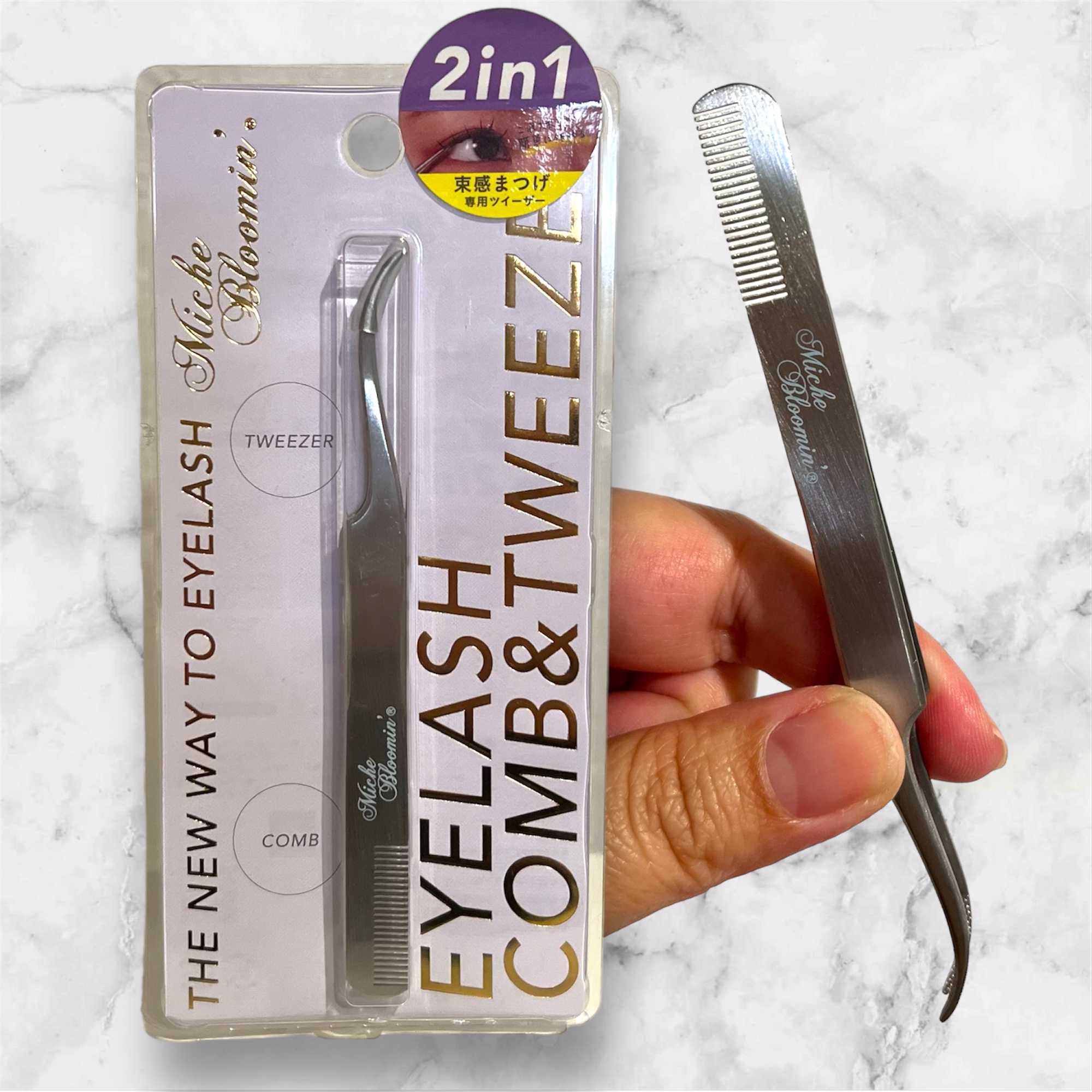 コーム&ツイーザー/ミッシュブルーミン/毛抜きを使ったクチコミ（1枚目）