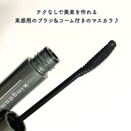 キングダム 束感カールマスカラ/キングダム/マスカラを使ったクチコミ(3枚目)