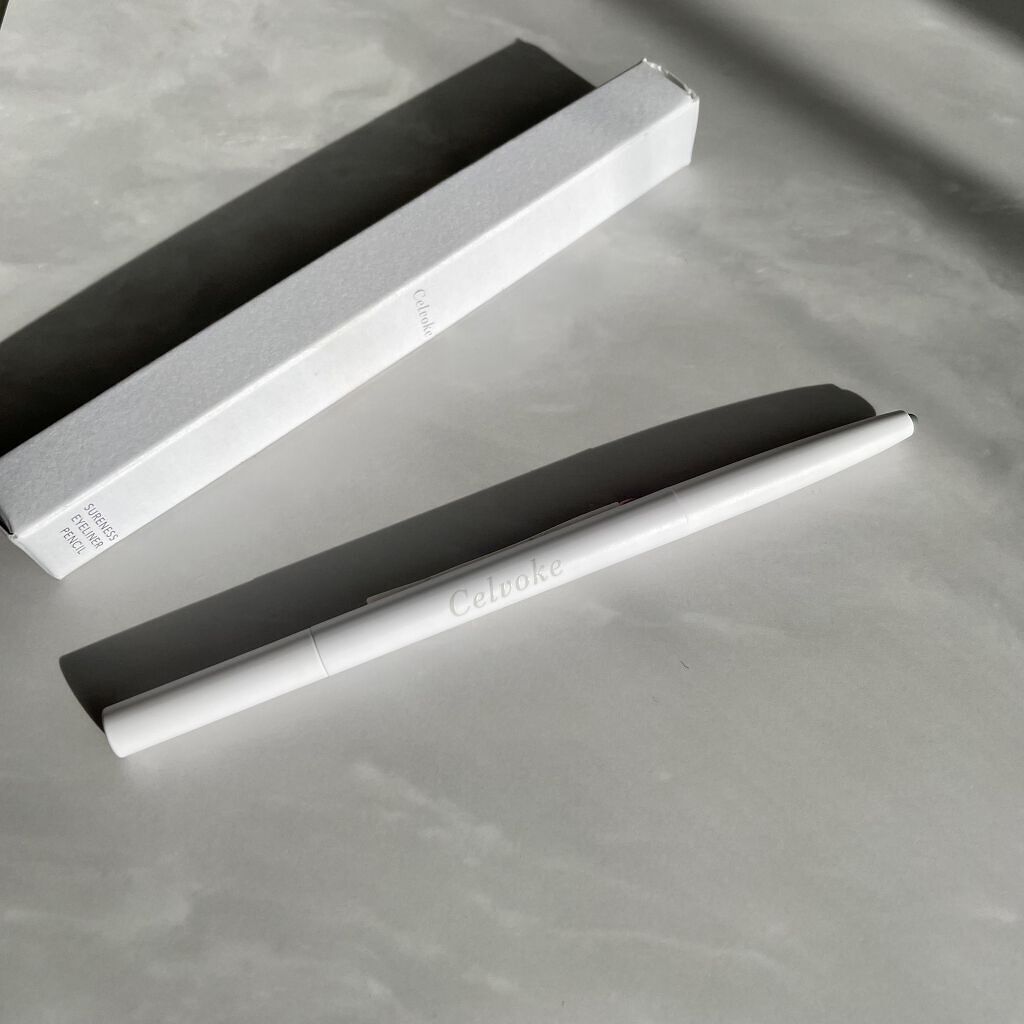 セルヴォーク シュアネス アイライナーペンシル EX05 アイシーブルー/Celvoke/ペンシルアイライナーを使ったクチコミ（1枚目）