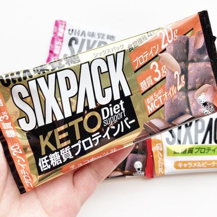 Ryoko on LIPS 「\身体作りの強い味方/♡#UHA味覚糖#SIXPACK低糖質プ..」(1枚目)