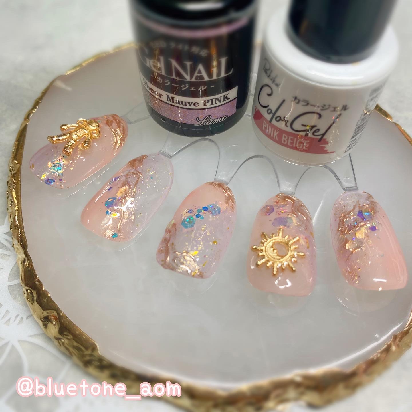 ジェルネイル（ライト対応）/セリア/ジェルネイルを使ったクチコミ（3枚目）