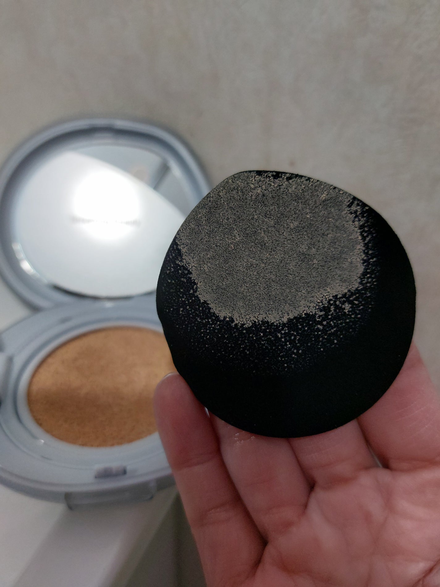 Skin breathing cushion Cloud/Healus/クッションファンデーションを使ったクチコミ(3枚目)