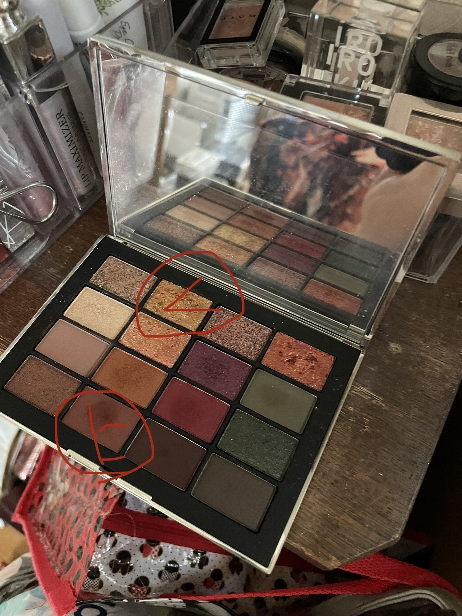 ビジュー アイシャドーパレット/NARS/アイシャドウパレットを使ったクチコミ（3枚目）