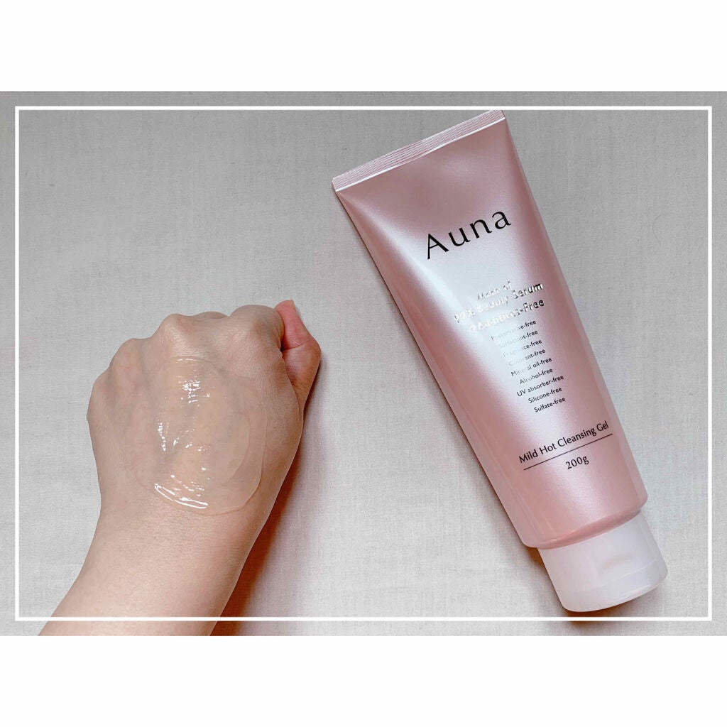 マイルドホットクレンジングジェル/Auna/クレンジングジェルを使ったクチコミ(4枚目)