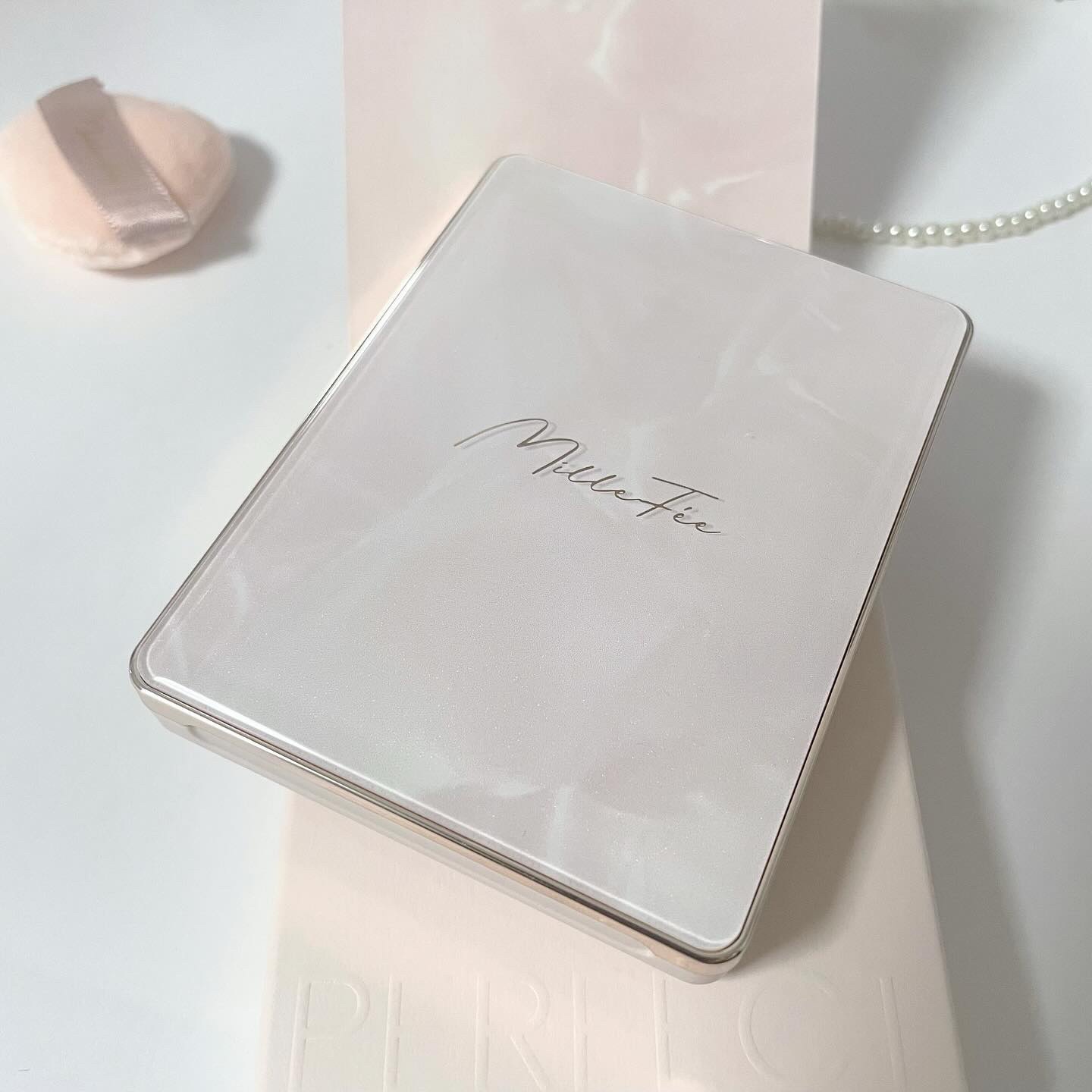 チート顔コントゥアパレット/MilleFée/パウダーハイライトを使ったクチコミ（2枚目）