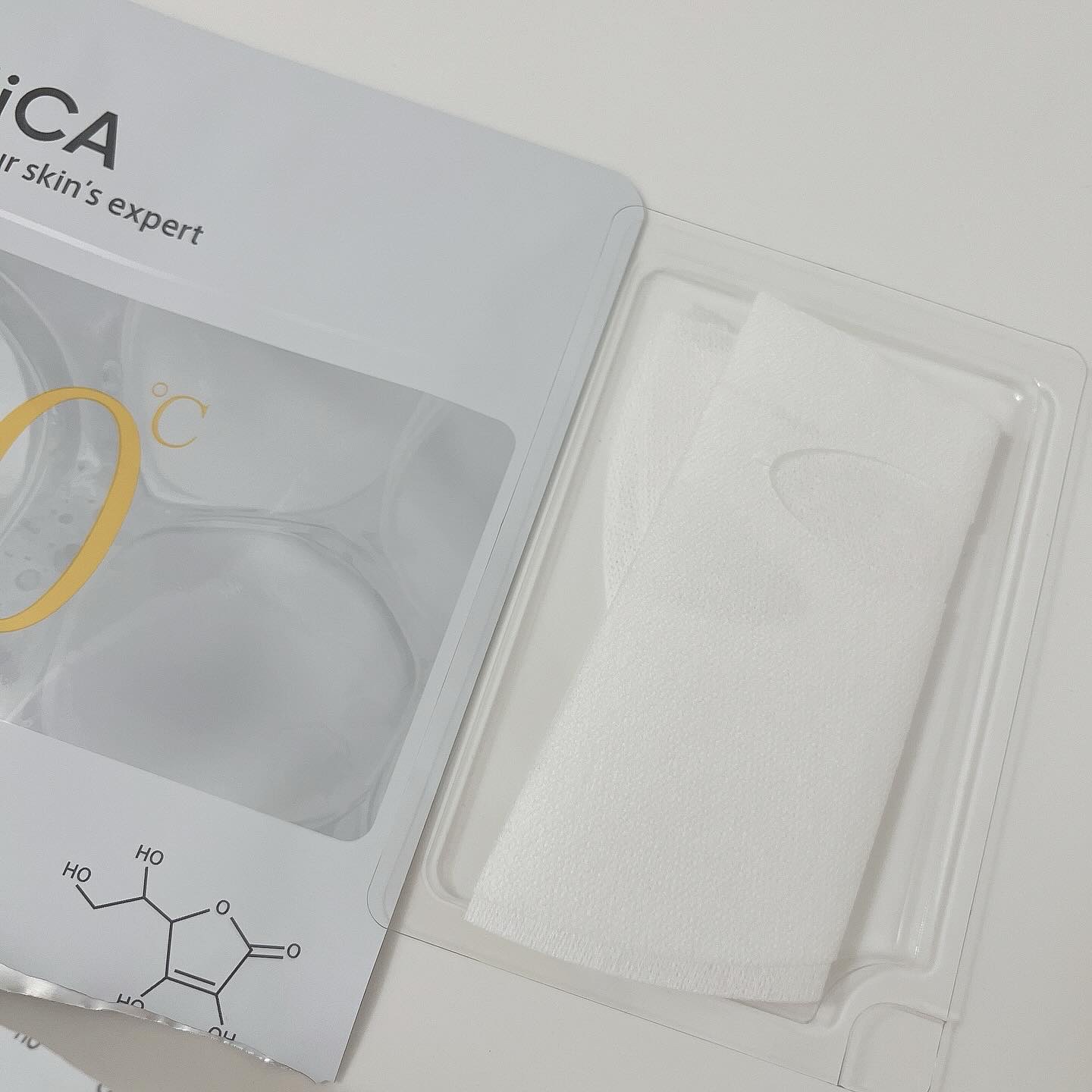 HiCA フリーズドライエッセンスマスク ナイアシンアミド15%+VC/HiCA/シートマスク・パックを使ったクチコミ（3枚目）