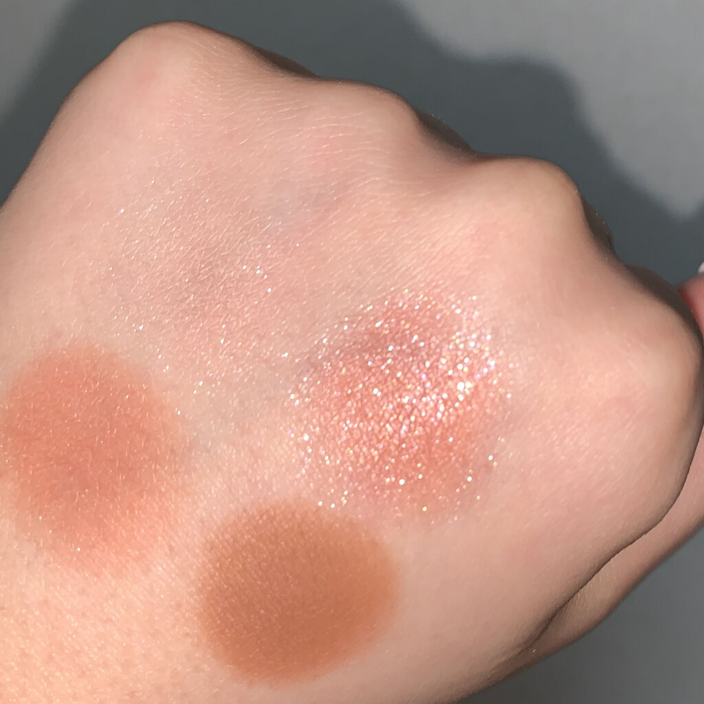 ヌードロップアイシャドウパレット/HOLIKA HOLIKA/アイシャドウパレットを使ったクチコミ（3枚目）