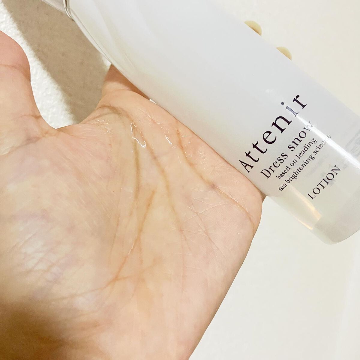 ドレススノー ローション【医薬部外品】 /アテニア/化粧水を使ったクチコミ(7枚目)