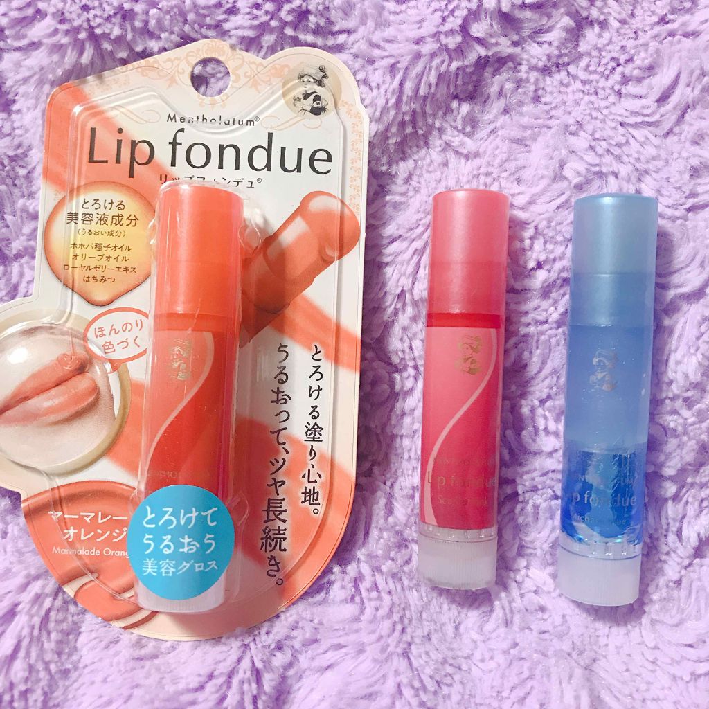 リップフォンデュ/メンソレータム/リップバームを使ったクチコミ(1枚目)