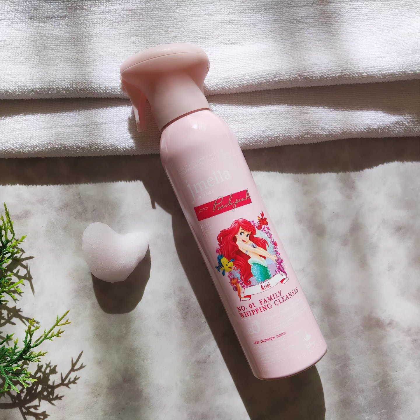 ジェイメラ ピンクホイップHFBソープ／アリエル/jmella/泡洗顔を使ったクチコミ（1枚目）