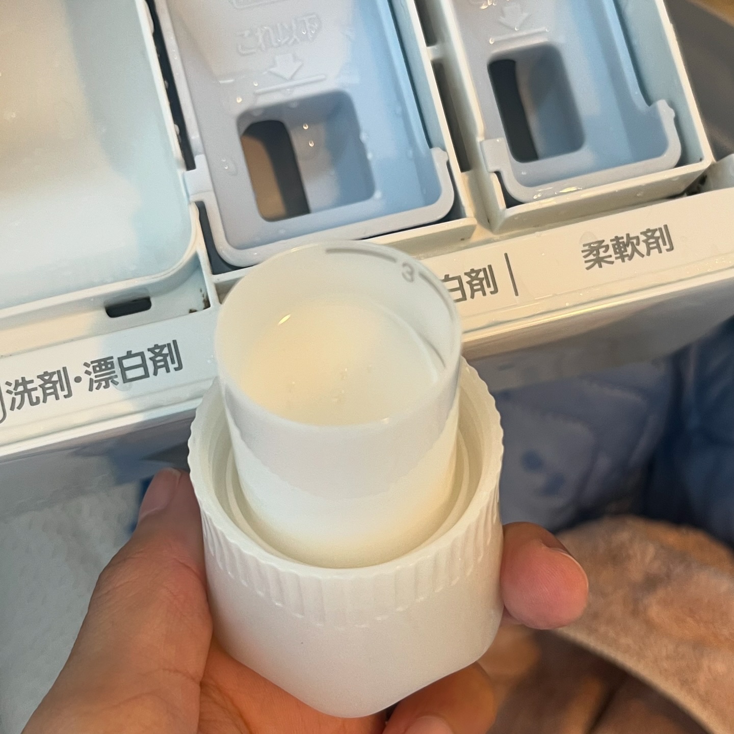 レノアリセット セラム ミネラルジャスミンの香り/レノア/柔軟剤を使ったクチコミ（3枚目）