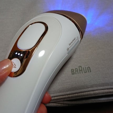 ブラウンシルクエキスパート (光美容器)/ブラウン/家庭用脱毛器を使ったクチコミ(1枚目)