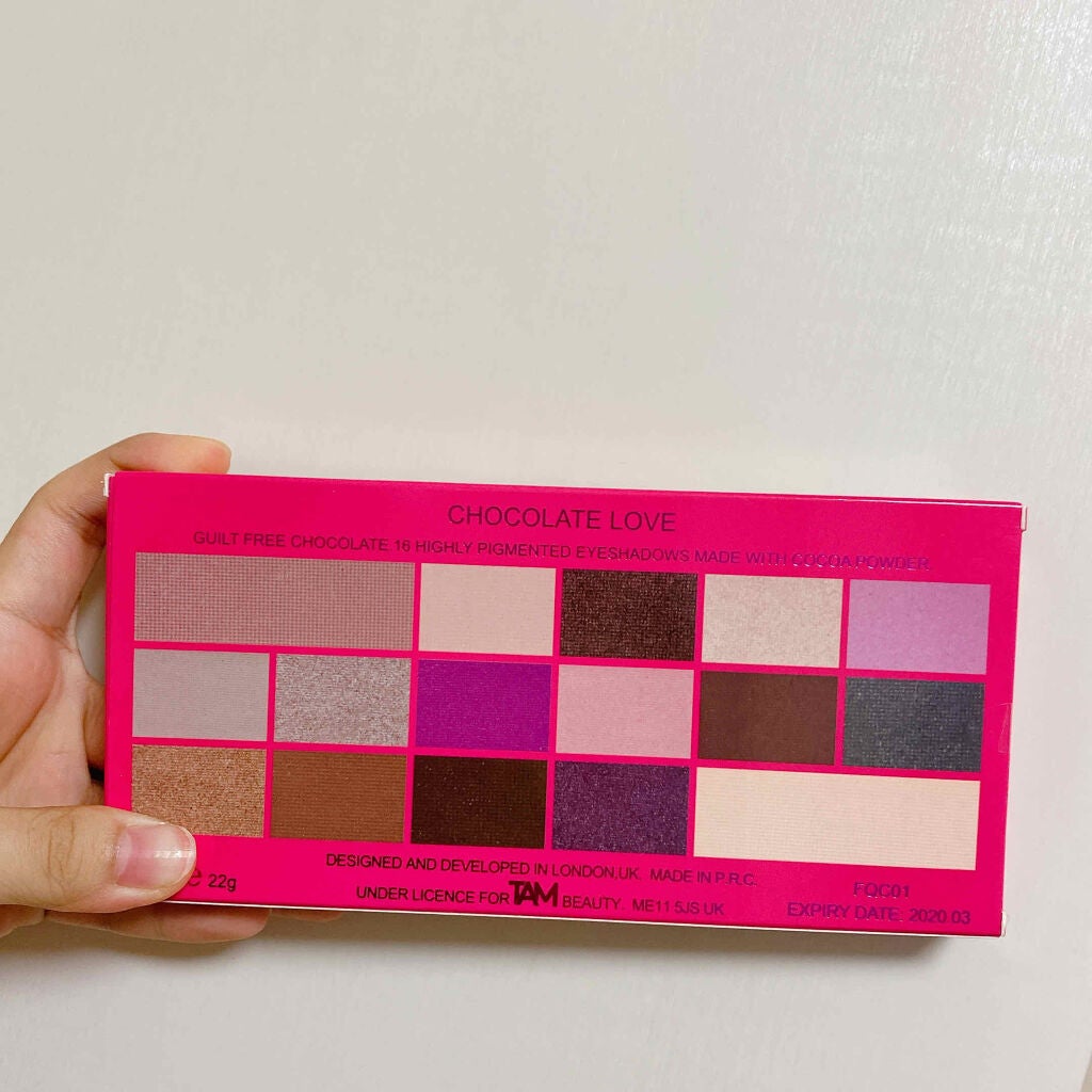 アイラブチョコレート/MAKEUP REVOLUTION/アイシャドウパレットを使ったクチコミ(4枚目)