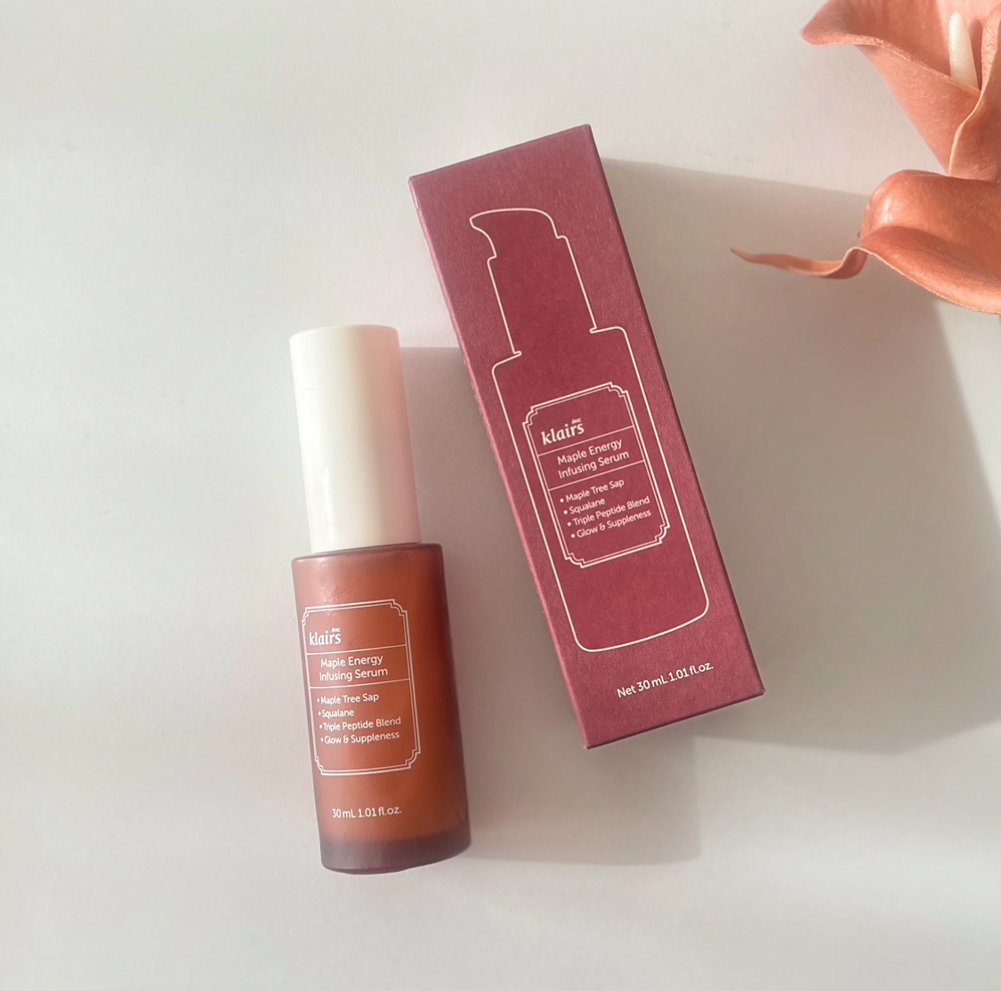 メープル毛穴シロップセラム/Klairs/美容液を使ったクチコミ（2枚目）