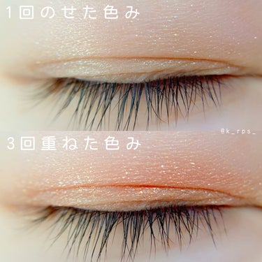 UR GLAM　MARBLE EYESHADOW/U R GLAM/シングルアイシャドウを使ったクチコミ（4枚目）