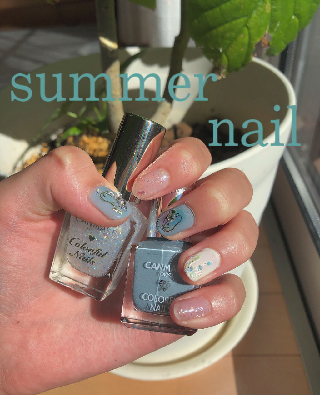 カラフルネイルズ/キャンメイク/マニキュアを使ったクチコミ（1枚目）