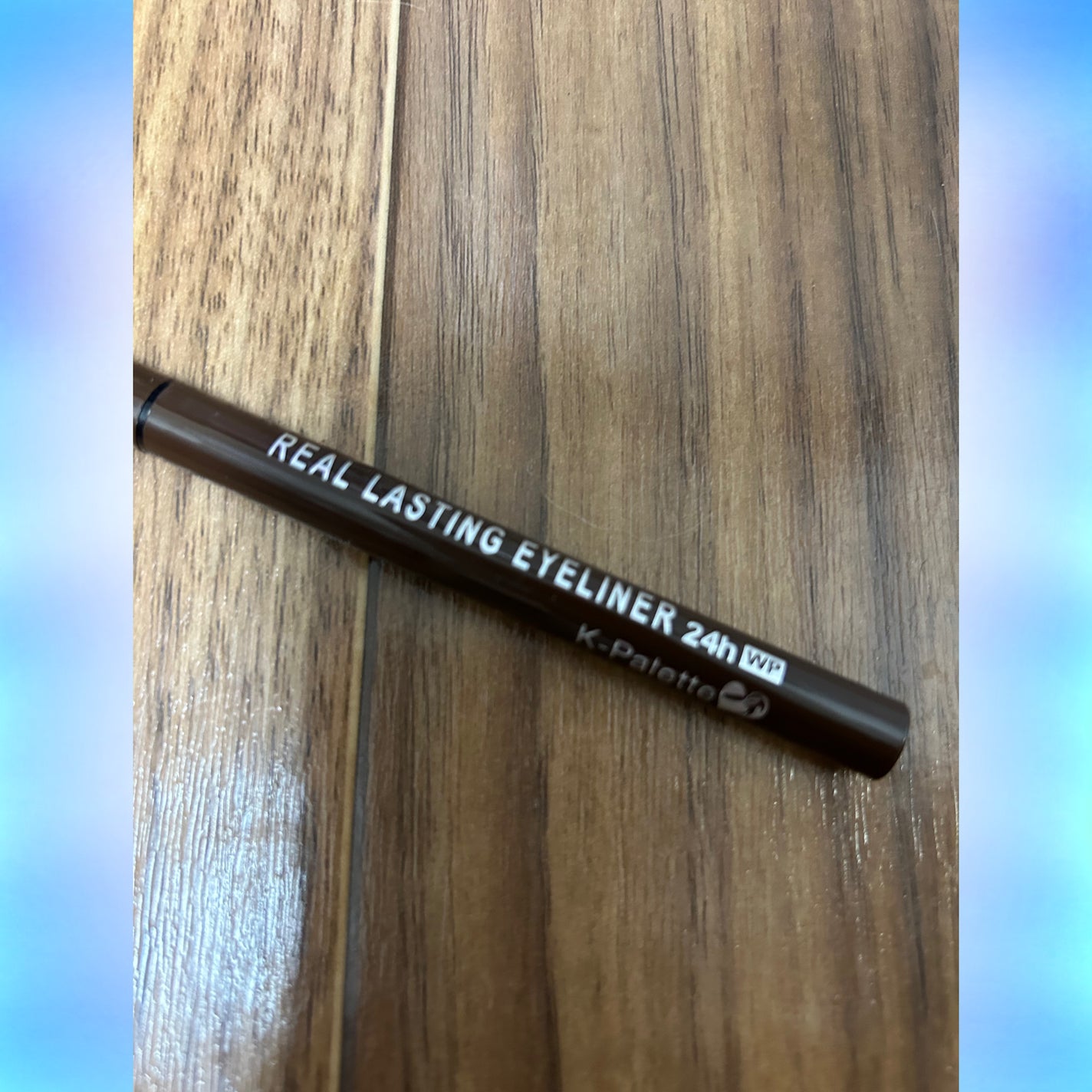 リアルラスティングアイライナー24hWP/K-パレット/リキッドアイライナーを使ったクチコミ(1枚目)