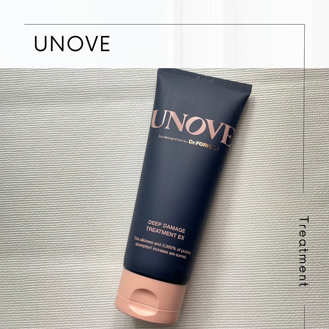 ディープダメージトリートメントEX/UNOVE/洗い流すヘアトリートメントを使ったクチコミ(1枚目)