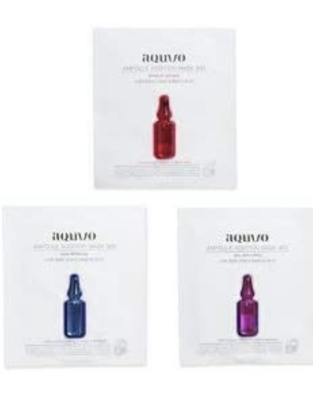 アンプルアディションマスク900/aquvo/シートマスク・パックを使ったクチコミ（2枚目）