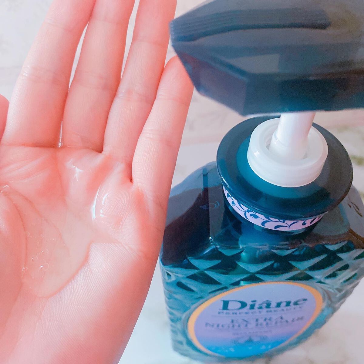 エクストラナイトリペア シャンプー&トリートメント/ダイアン/市販シャンプーを使ったクチコミ(2枚目)