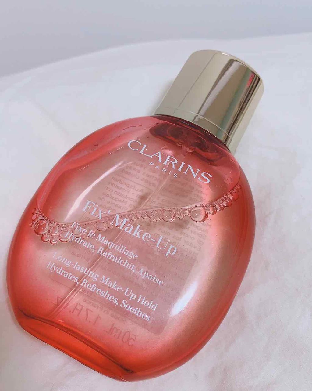 フィックス メイクアップ/CLARINS/ミスト状化粧水を使ったクチコミ(1枚目)