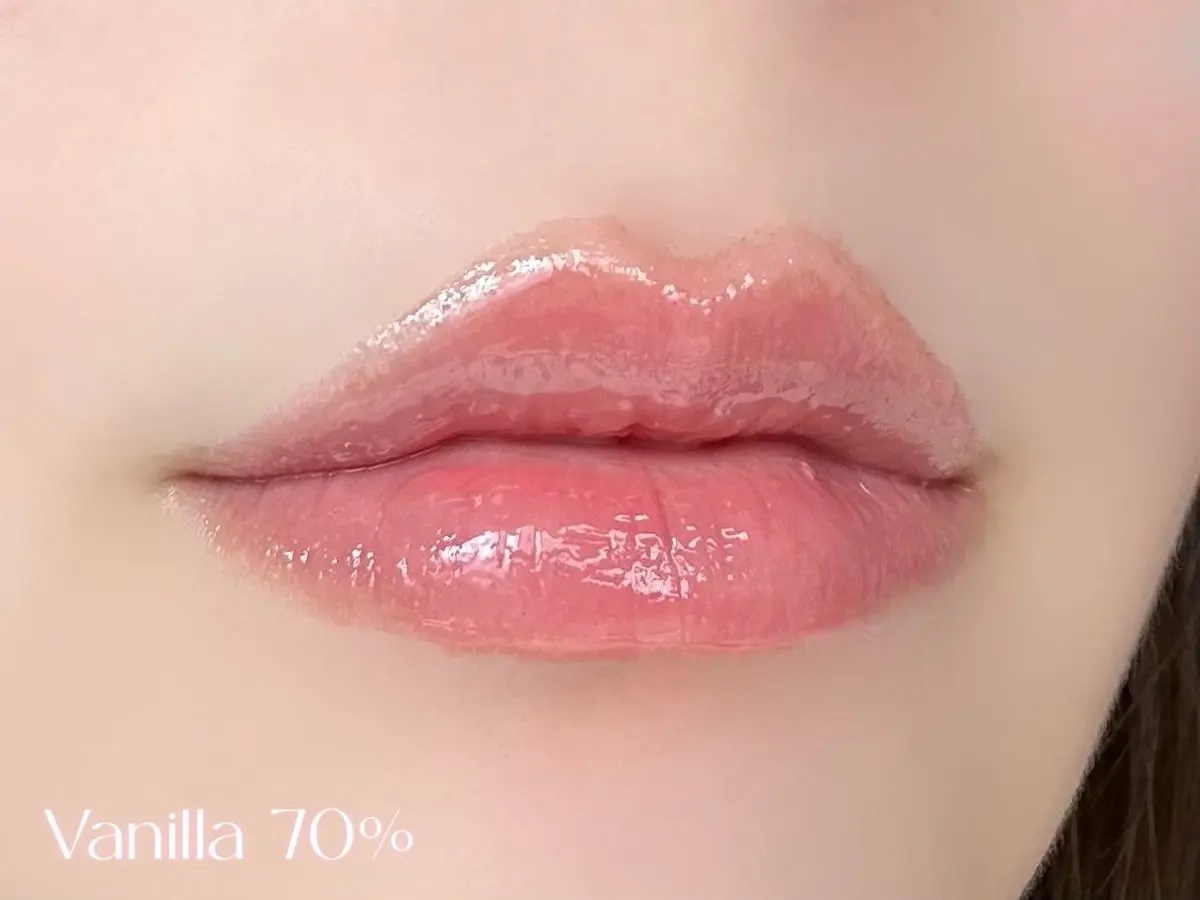 フィー 3Dボリューミンググロス/fwee/リップグロスを使ったクチコミ（3枚目）