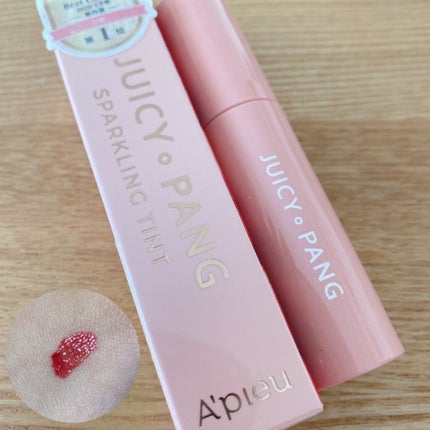アピュー ジューシーパン スパークリングティント/A’pieu/口紅を使ったクチコミ(1枚目)
