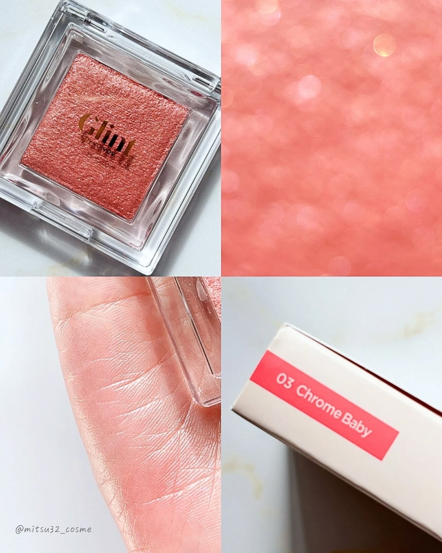 ハイライター/Glint/パウダーハイライトを使ったクチコミ(3枚目)