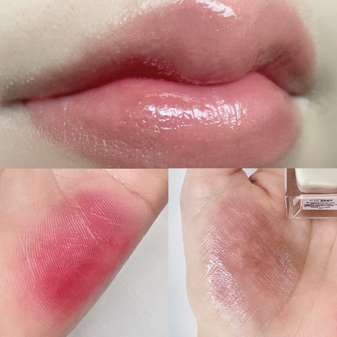 ロウグロウジェルティント/hince/リップティントを使ったクチコミ(2枚目)