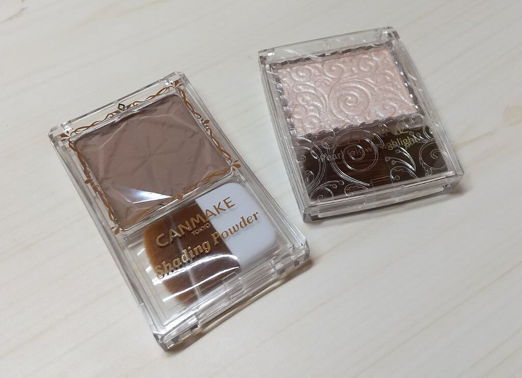 シェーディングパウダー/キャンメイク/シェーディングを使ったクチコミ（1枚目）