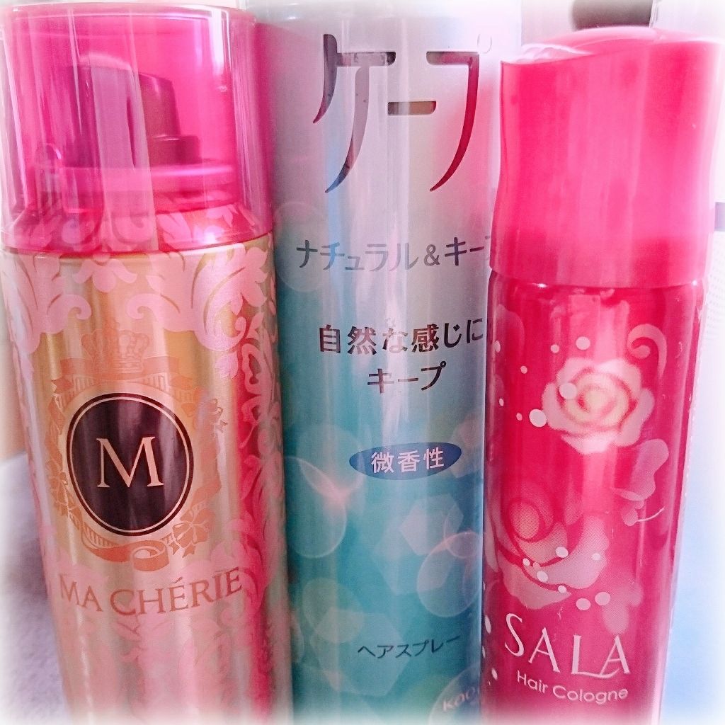 髪コロンB(サラ スウィートローズの香り)/SALA/ヘアミストを使ったクチコミ(1枚目)