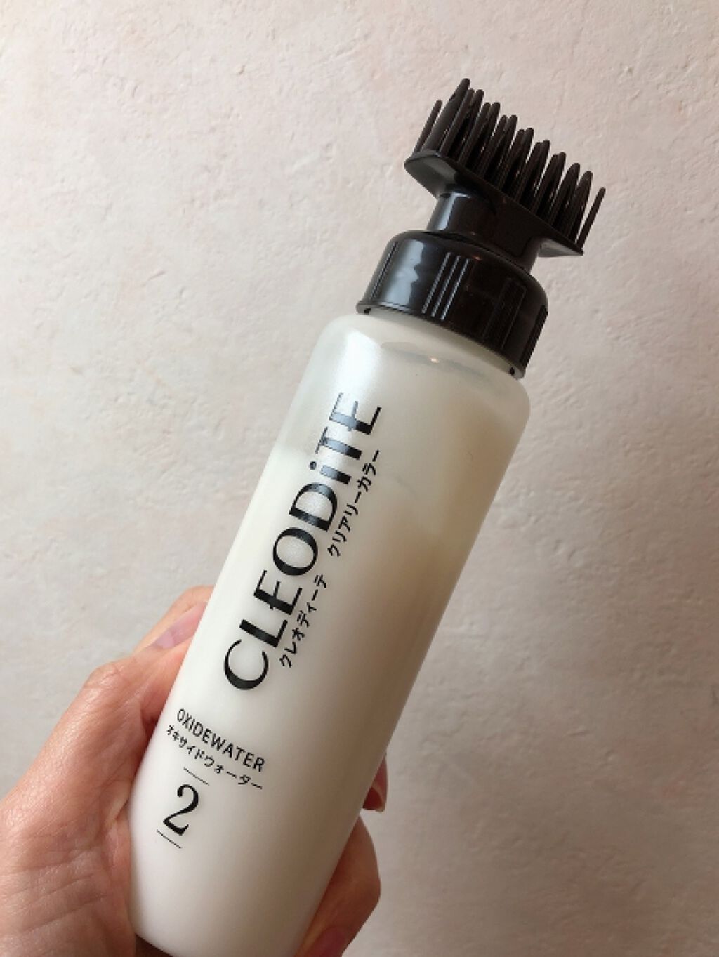 クリアリーカラー (白髪用) /クレオディーテ/ヘアカラーを使ったクチコミ（2枚目）