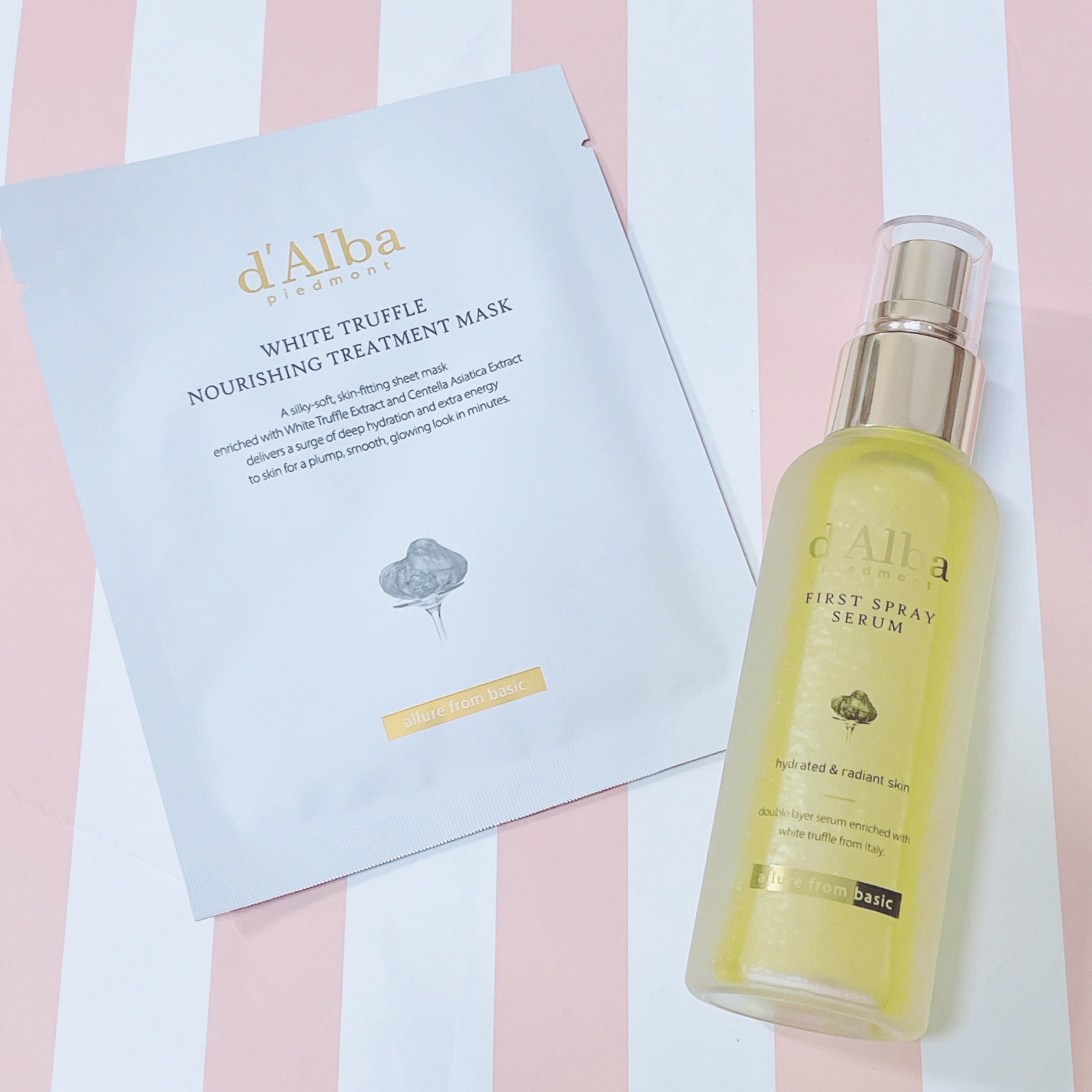 ダルバ ホワイトトリュフファーストスプレーセラム/ダルバ/ミスト状化粧水を使ったクチコミ（2枚目）