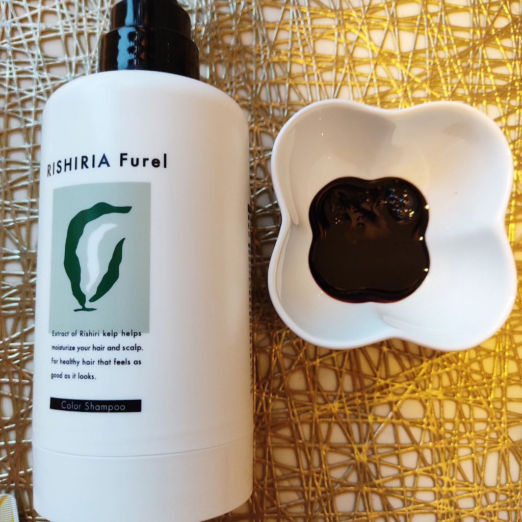 カラーシャンプー ダークブラウン/RISHIRIA Furel/市販シャンプーを使ったクチコミ（2枚目）